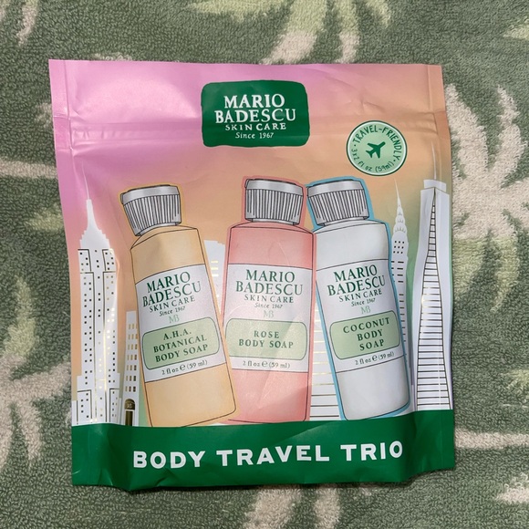 Mario Badescu Other - Mario Badescu Skin Care Body Soap Travel Trio Rose, Coconut, Botanical 2 fl oz